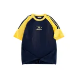 Navy Blue & Yellow