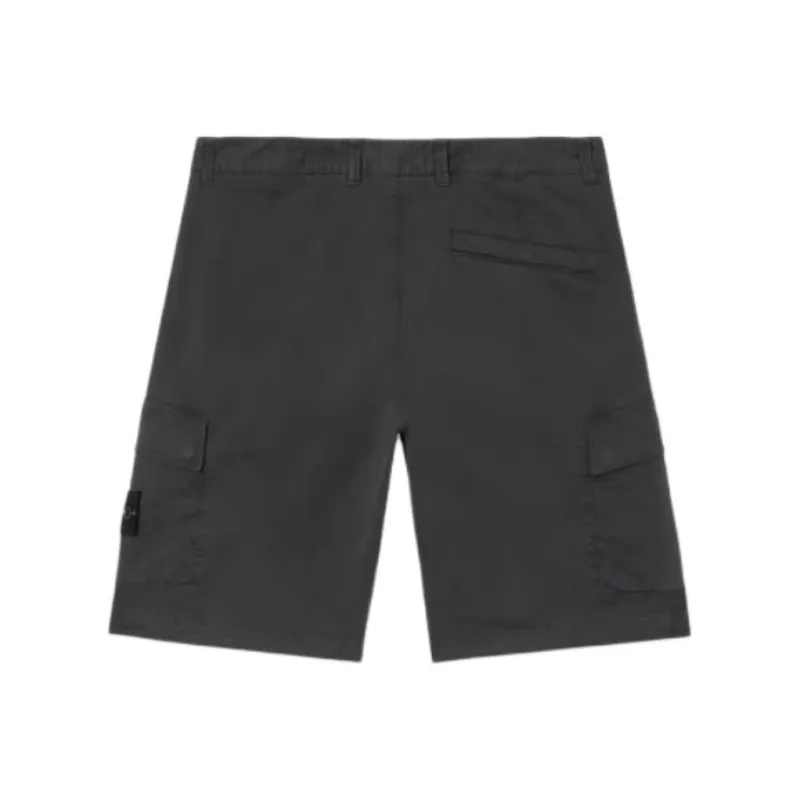 STONE ISLAND Compass Patch Cargo Shorts-1