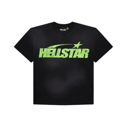 Hellstar 블랙 남성 티셔츠