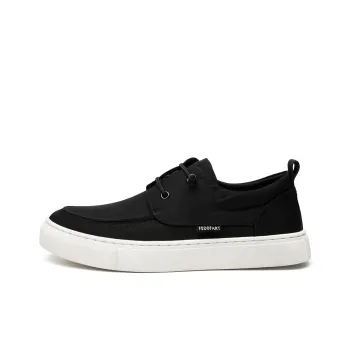 FED Low Top Canvas Shoes Men's Black