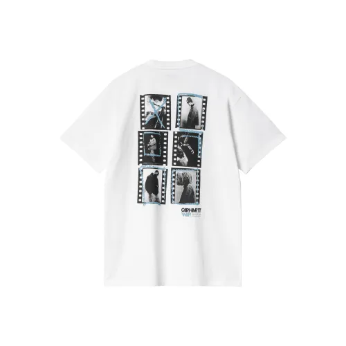 Carhartt WIP Contact Sheet Logo Printed Crewneck T Shirt