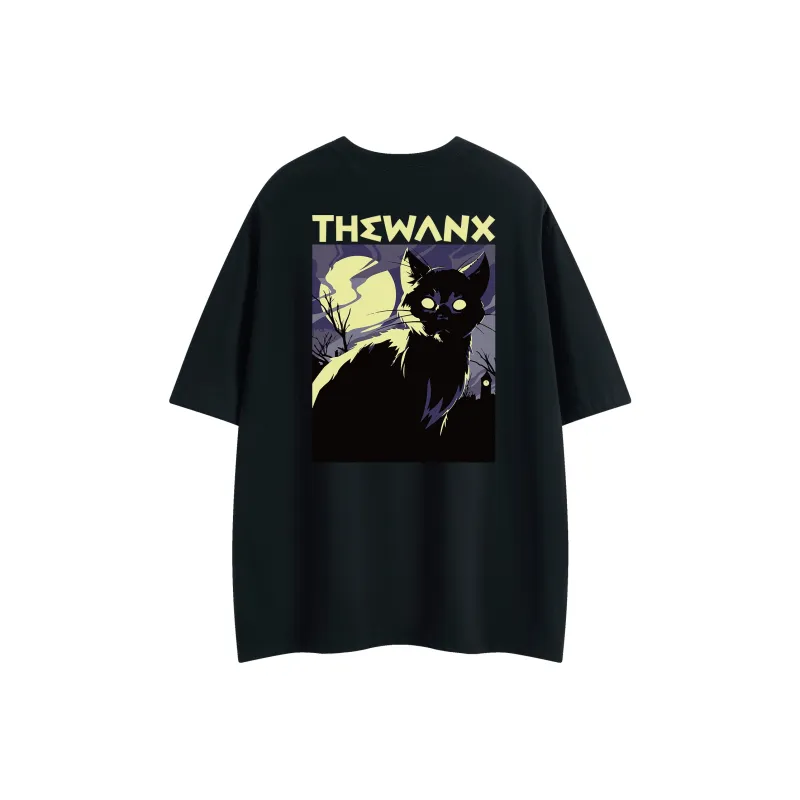 WANX Short Sleeved T Shirts Unisex-0