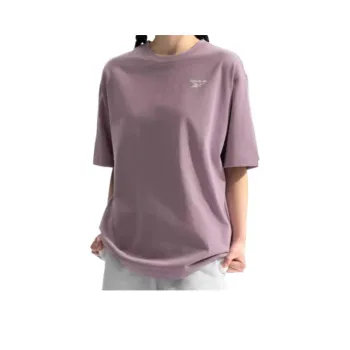Reebok T Shirt Unisex Gray Purple