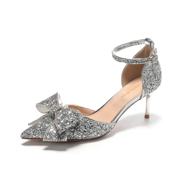 XIMO BULL Slim Heel High Heels Women's-0