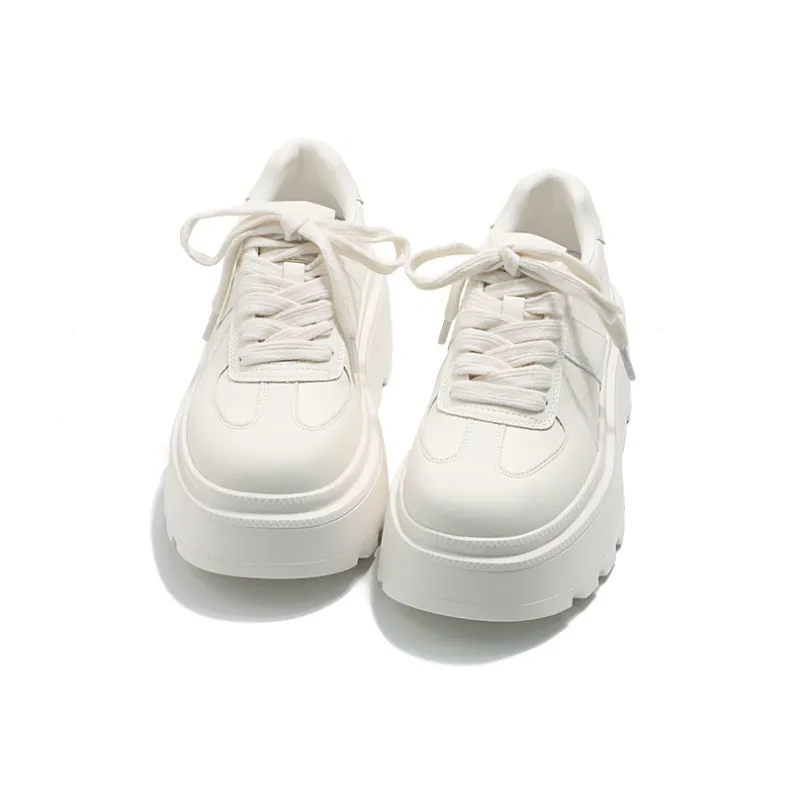 MIS. DANNY Low Top Skateboard Shoes Women's Ecru-2