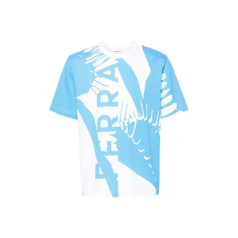 Ferragamo Logo-print Cotton T-shirt-0