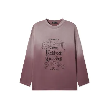 Cabbeen T Shirt Men's Pink Purple