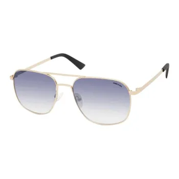 KENNETH COLE Metal Aviator Sunglasses Men's Gold