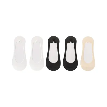 Top Melon No Show Socks Women's 5 Pack