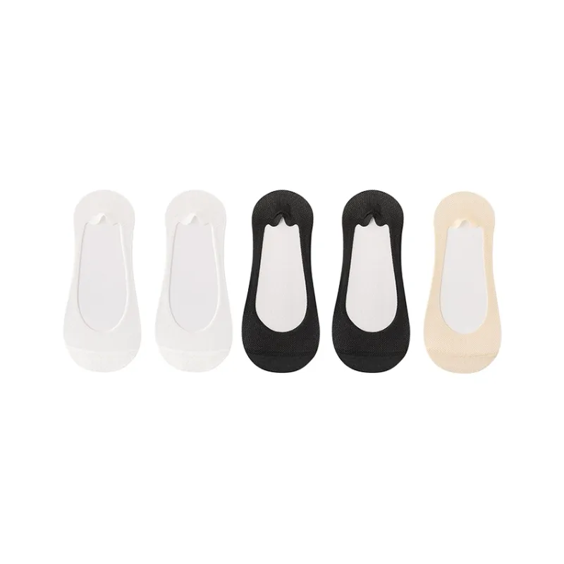Top Melon No Show Socks Women's 5 Pack-0