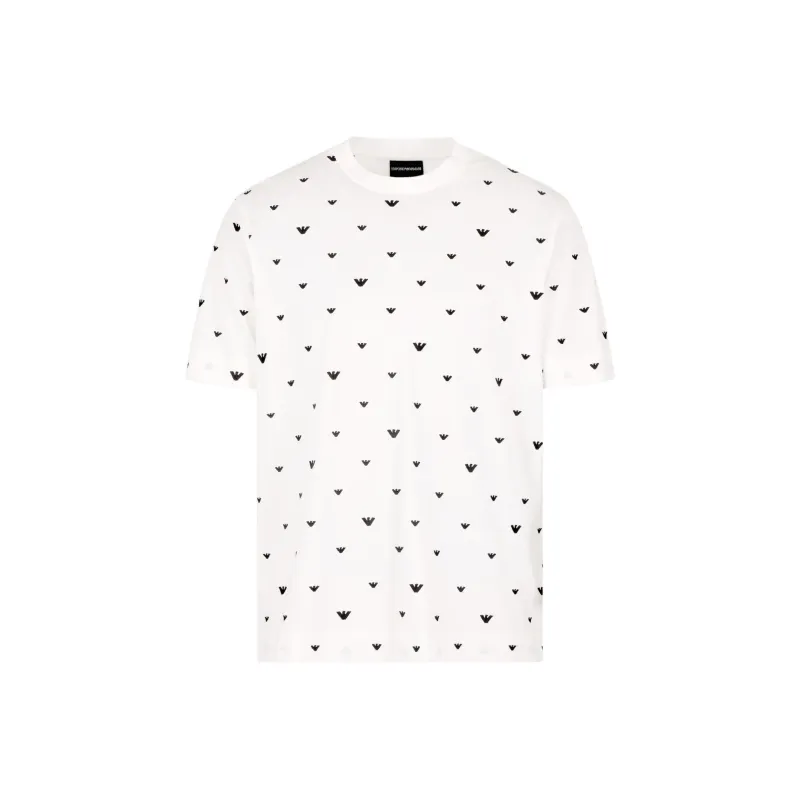 EMPORIO ARMANI Logo print T shirt-0