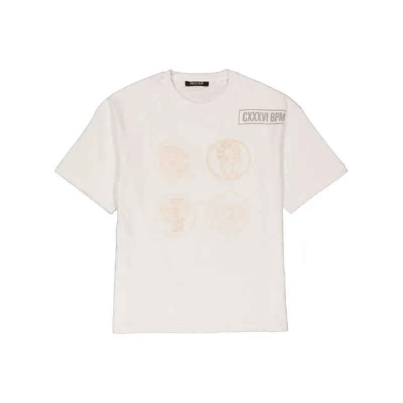 Roberto Cavalli T-Shirt Men's Optical White-0