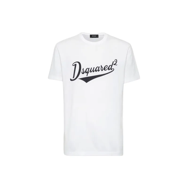 DSQUARED 2 Cool Fit Velvet Logo T Shirt-0