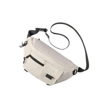 GOBLIN SHARKS 1759 Nylon Fanny Pack Regular Unisex White/Black/Yellow/Light Blue