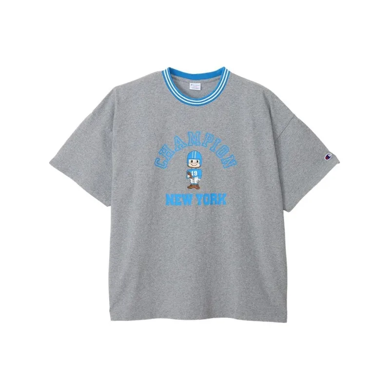 Champion T-Shirt Men's Oxford Gray-0