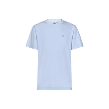 LACOSTE Logo embroidered Cotton T shirt