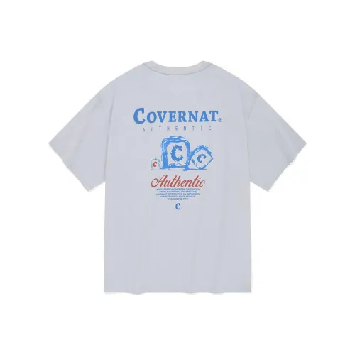 COVERNAT T Shirt Unisex Light Blue