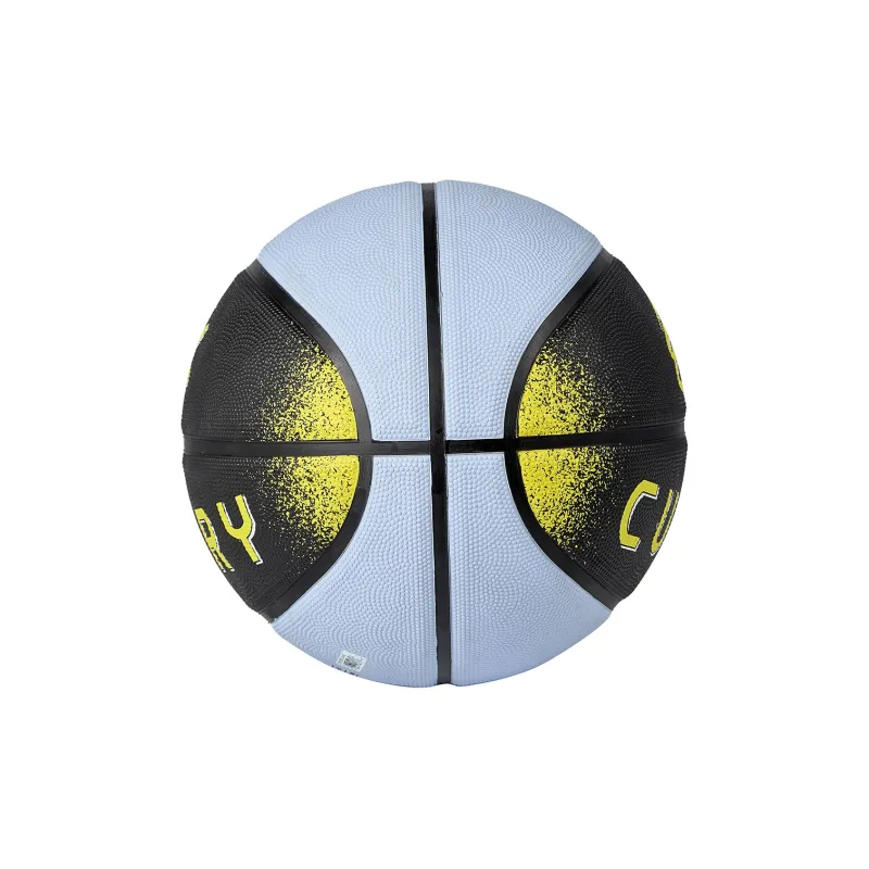 Under Armour x KULI CURRY Collection Rubber Basketball Black Blue Size 7 Street Training Unisex-6