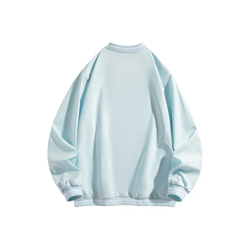 M MAICCO Sweatshirt Unisex Black/Burgundy Red/Sky Blue/Oat Gray/Peach Pink/Haze Blue-6