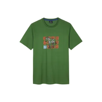 Paul Smith Zebra Jigsaw Print T Shirt