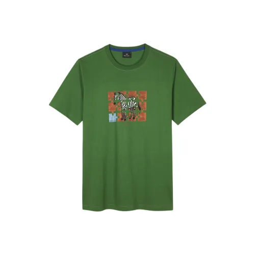 Paul Smith Zebra Jigsaw Print T Shirt
