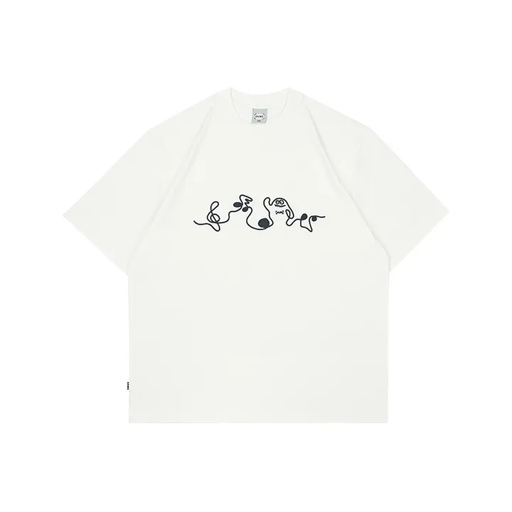 MYSAMESAME T Shirt Unisex White-0