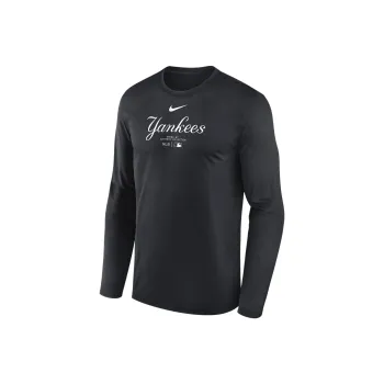 Nike New York Yankees Authentic Collection Practice T-Shirt Men's Black