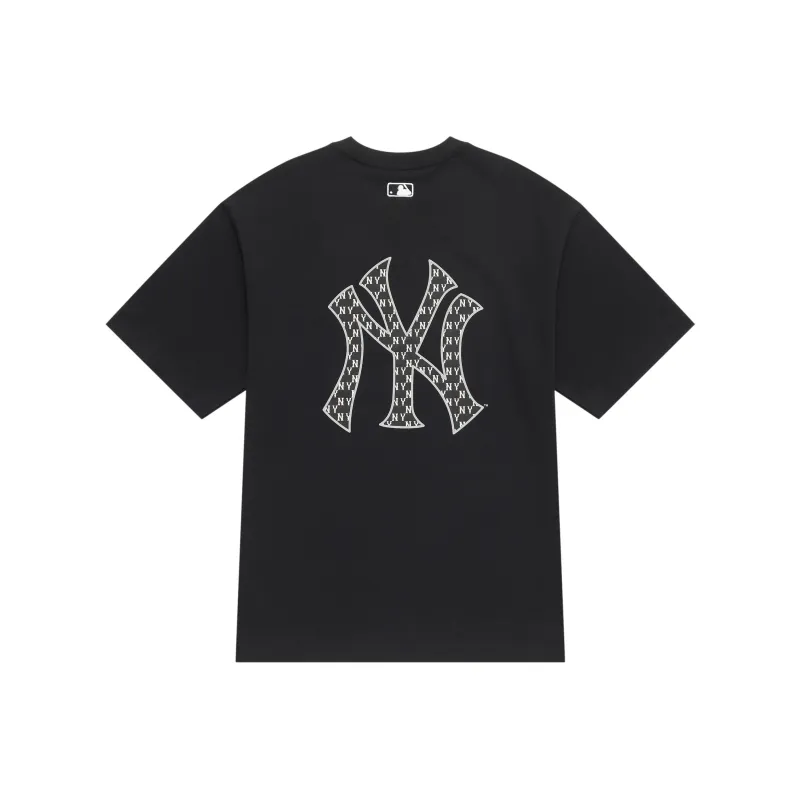 MLB MONOGRAM Reading Collection T Shirts Men Black-0