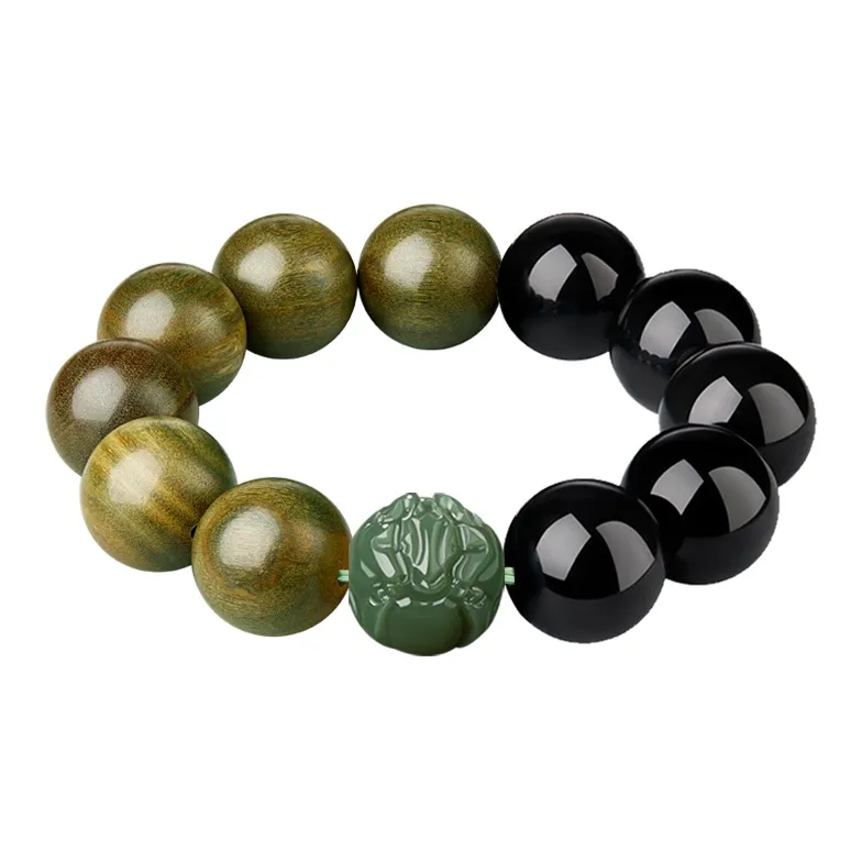 SGE Green Sandalwood Bracelets Men's-11