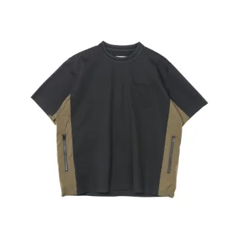 Sacai Short Sleeved Crewneck T Shirt