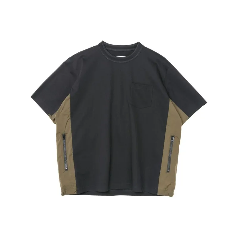 Sacai Short Sleeved Crewneck T Shirt-0