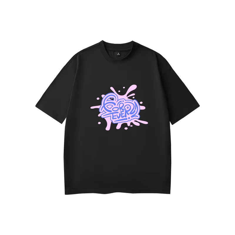FOREVER 21 Drop Shoulder Sleeve T Shirt Unisex-4