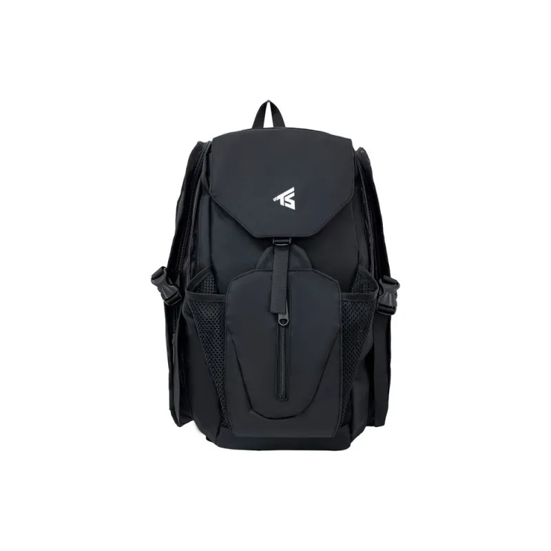 Yalu Oxford Backpack Unisex Light Gray/Dark Gray/Black/Red-7