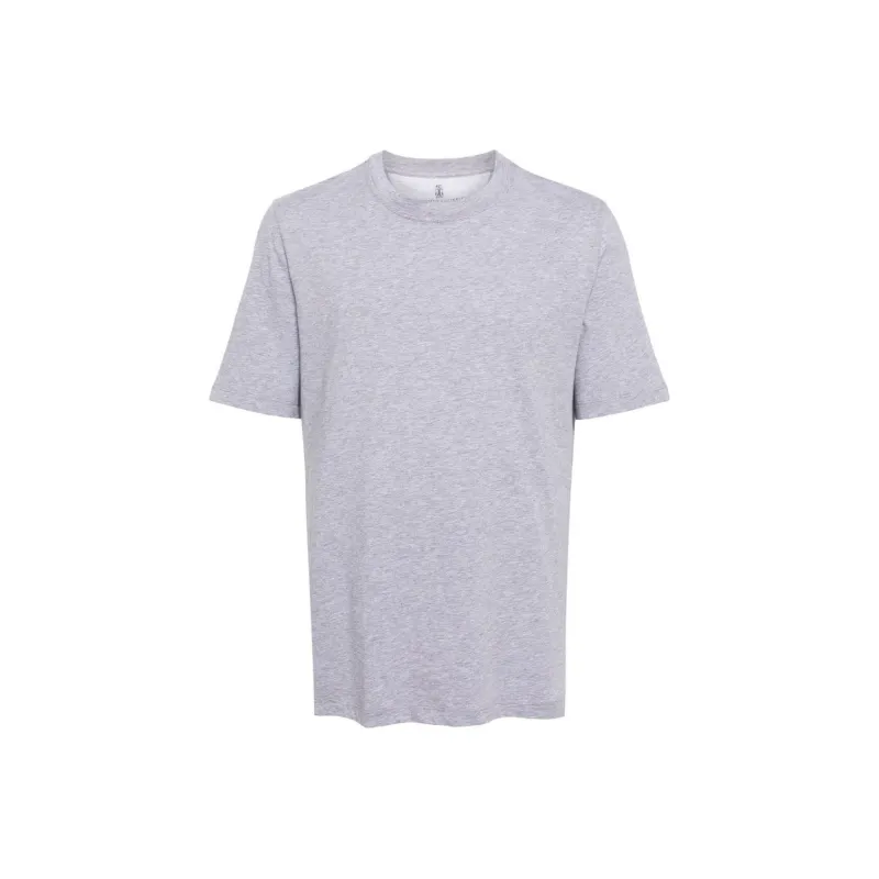 Brunello Cucinelli SS24 T Shirt Men's Gray-0