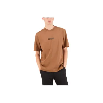 Ermenegildo Zegna T Shirts Men Brown