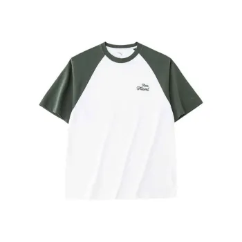 CHAOJIANTA T Shirt Men's Snowflake White/Pale Greenish Salt