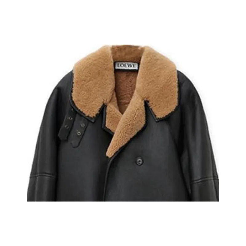 LOEWE Coats Men Black-2