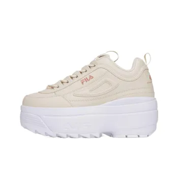 FILA Disruptor 2 Low Top Casual Shoes Women's White Gray