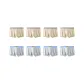 8 Pack (Khaki 4+Light Gray 4)