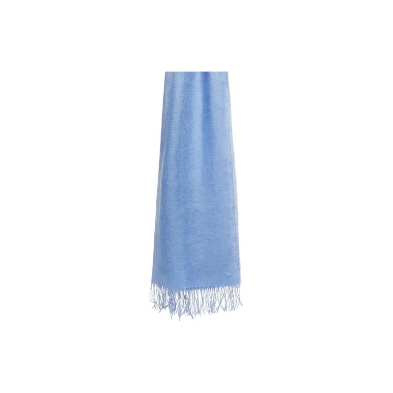 MaxMara Linen Knit Scarves Women's Blue-0