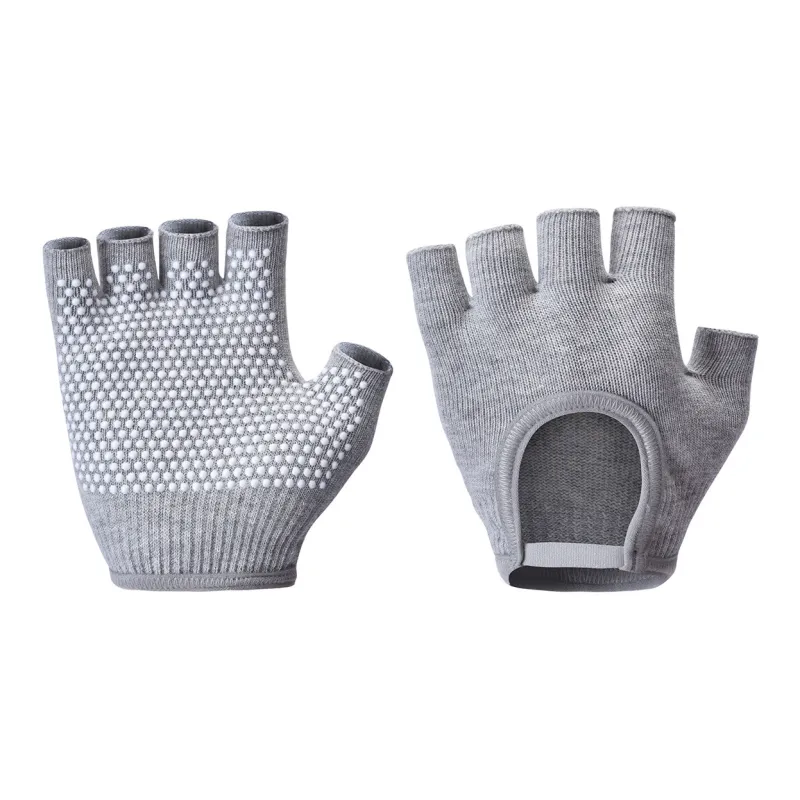 NAILEKESI Weightlifting Belts / Gym Gloves Protective Palm Slip Resistant 1 Pair Adults-7