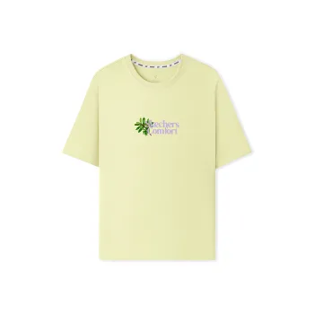 Skechers T Shirts Unisex Wax Yellow/026S