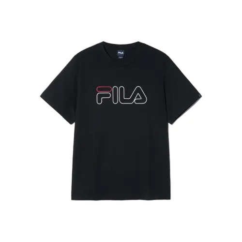 FILA T-Shirts Unisex Black