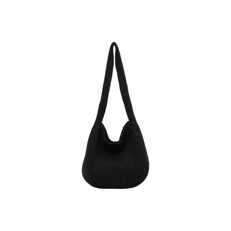 H YXIANG Yarn Shoulder Bag Regular Unisex Multicolor-1