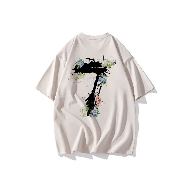Small Columns Under The Sea T Shirt Unisex Black-10
