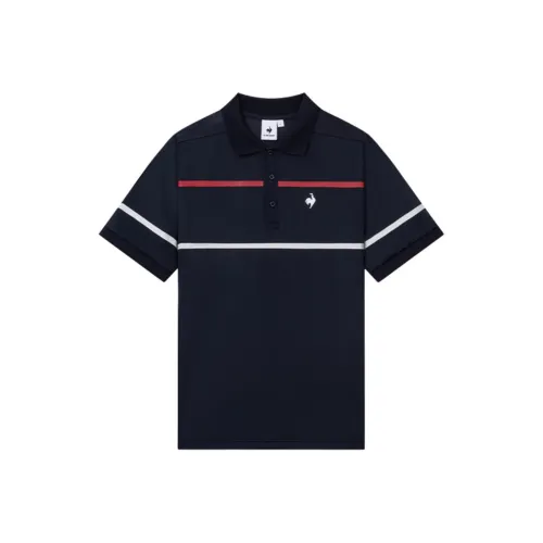 Le Coq Sportif T Shirt Men
s Navy Blue