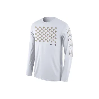 Nike Usab Men's Nike Dri FIT Basketball Long Sleeve T Shirt
