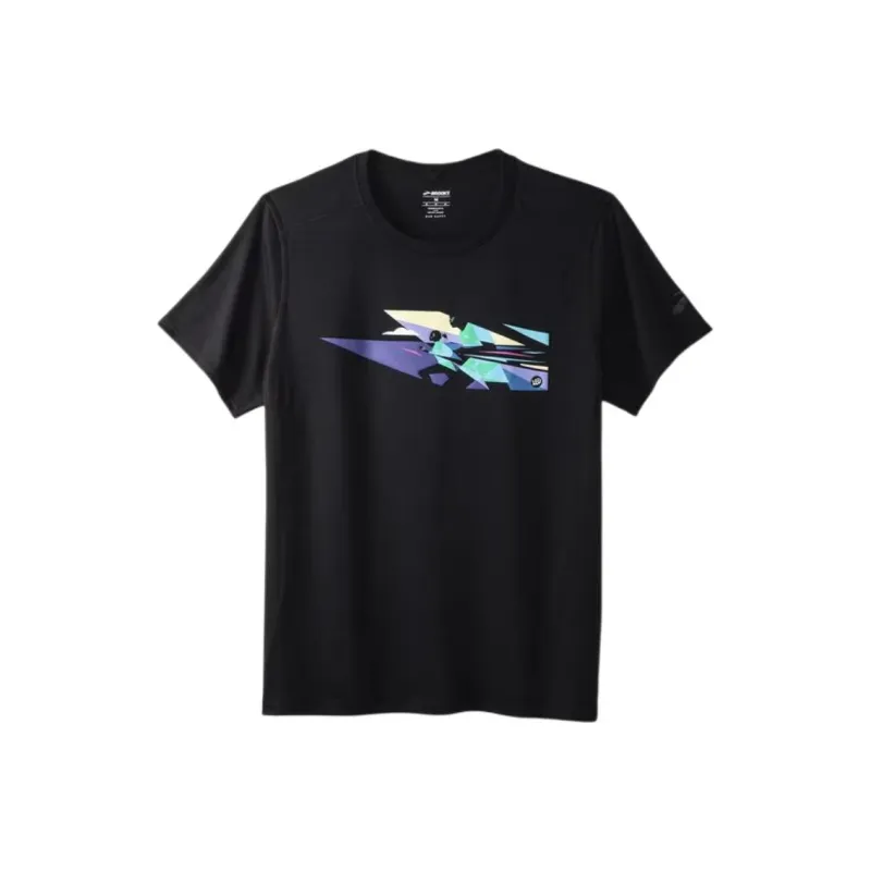 Brooks T-Shirts Men Black-0