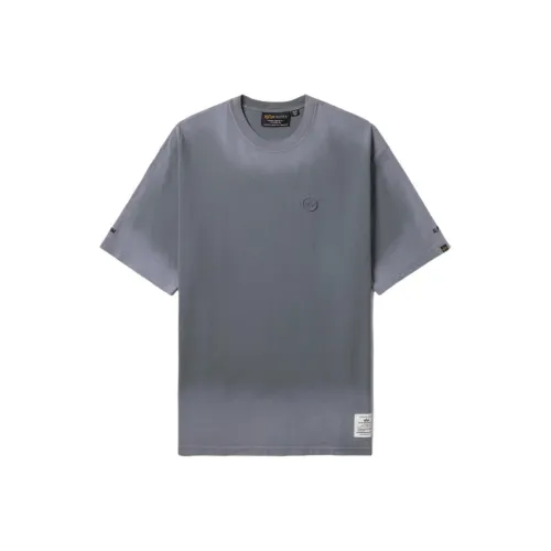 Alpha Industries T Shirt Unisex Blue
