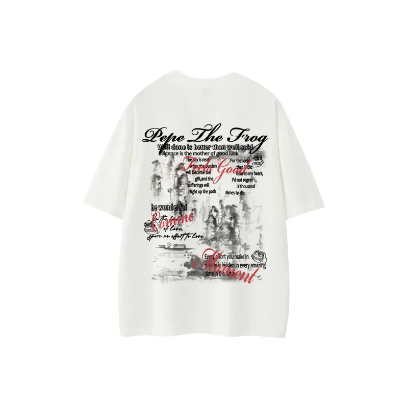 Pepe The Frog Short Sleeved T Shirts Unisex-3
